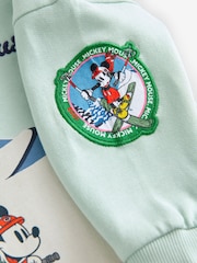 Blue Skiing Mickey Mouse Crew Neck Sweatshirt (3mths-8yrs) - Image 8 of 8