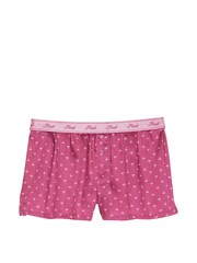 Victoria's Secret PINK Pink Cherry TENCEL™ Pyjama Shorts - Image 3 of 3