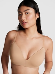 Victoria's Secret PINK Nude Praline Non Wired Lightly Lined Bra - Image 1 of 3