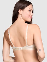 Victoria's Secret PINK Nude Oatmeal Heather Non Wired Lightly Lined Bra - Image 2 of 3