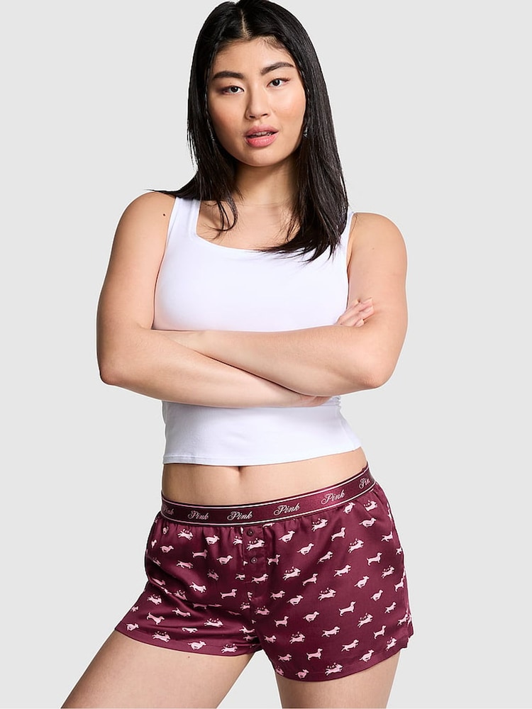 Rode kir hond - Victoria's Secret PINK TENCEL™ pyjamabroek - Image 1 of 4