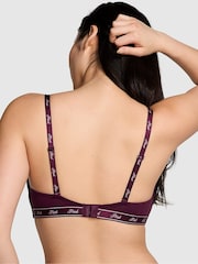 Victoria's Secret PINK Purple Rose Non Wired Lightly Lined Bra - Image 2 of 3