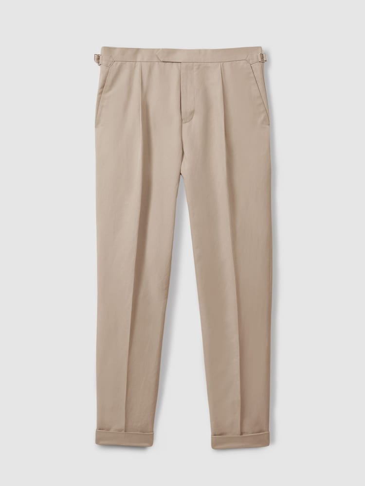 Reiss Com Cropped-Hose in Relaxed Fit mit umgeschlagenem Saum - Bild 2 von 6