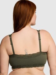 Victoria's Secret PINK Olive Green Seamless Bralette - Image 2 of 3