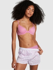 Victoria's Secret PINK Purple Floral Short TENCEL™ Pyjama Bottoms - Image 1 of 3