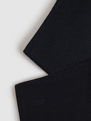 Reiss Navy Trial Single Breasted Jersey Suit Blazer - Image 5 of 6