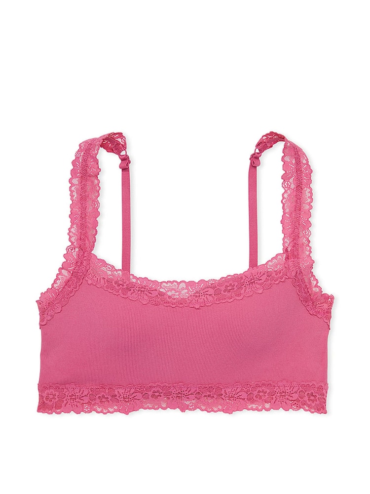 Victoria's Secret PINK Midnight Mauve Pink Seamless Bralette - Image 3 of 3