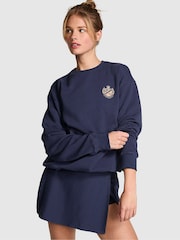 Victoria's Secret PINK Midnight Navy Blue Sweatshirt - Image 1 of 3