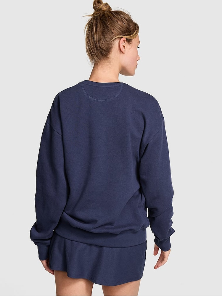 Victoria's Secret PINK Midnight Navy Blue Sweatshirt - Image 2 of 3