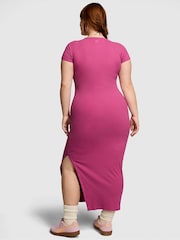 Victoria's Secret PINK Pink Violet Short Sleeve Midi Dress - Image 2 of 3