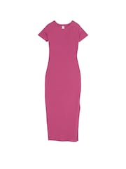 Victoria's Secret PINK Pink Violet Short Sleeve Midi Dress - Image 3 of 3