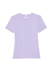 Victoria's Secret PINK Purple Cloud Cotton T-Shirt - Image 3 of 3