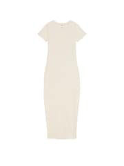 Victoria's Secret PINK White Shell Short Sleeve Midi Dress - Image 3 of 3