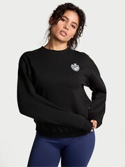 Victoria's Secret PINK Black Sweatshirt - Image 1 of 3
