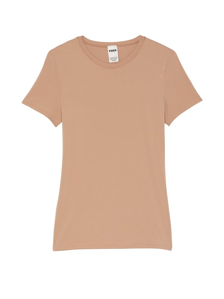 Victoria's Secret PINK Praline Nude Soft Stretch T-Shirt - Image 3 of 3