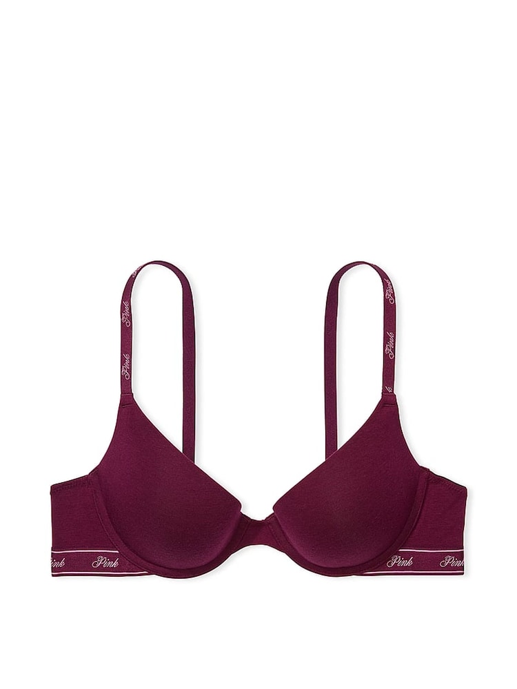 Victoria's Secret PINK Purple Rose Push Up Bra - Image 3 of 3