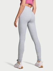 Victoria's Secret PINK Grey Heather Cotton Leggings - Image 2 of 3