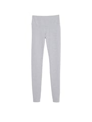 Victoria's Secret PINK Grey Heather Cotton Leggings - Image 3 of 3