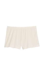 Victoria's Secret PINK White Shell Cotton Pyjama Shorts - Image 3 of 3