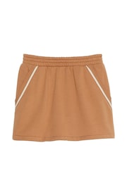 Victoria's Secret PINK Toffee Brown Knitted Fleece Skort - Image 3 of 3