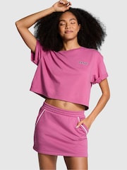 Victoria's Secret PINK Pink Violet Knitted Fleece Skort - Image 1 of 3