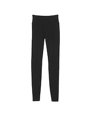 Victoria's Secret PINK Black Cotton Leggings - Image 3 of 3