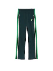 Victoria's Secret PINK Deep Forest Green Wide Leg Fleece Joggers - Image 3 of 3
