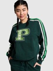 Victoria's Secret PINK Deep Forest Green Sweatshirt - Image 1 of 3