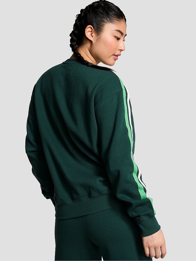 Victoria's Secret PINK Deep Forest Green Sweatshirt - Image 2 of 3