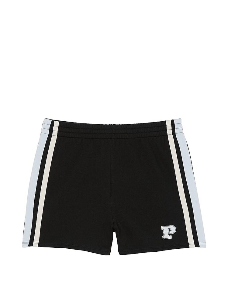 Victoria's Secret PINK Black Fleece Shorts - Image 3 of 3 Victoria's Secret PINK Black Fleece Shorts - Image 3 of 3