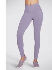 Skechers Purple Light GOWALK Wear High Waisted Leggings - Image 1 of 3