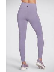 Skechers Purple Light GOWALK Wear High Waisted Leggings - Image 2 of 3
