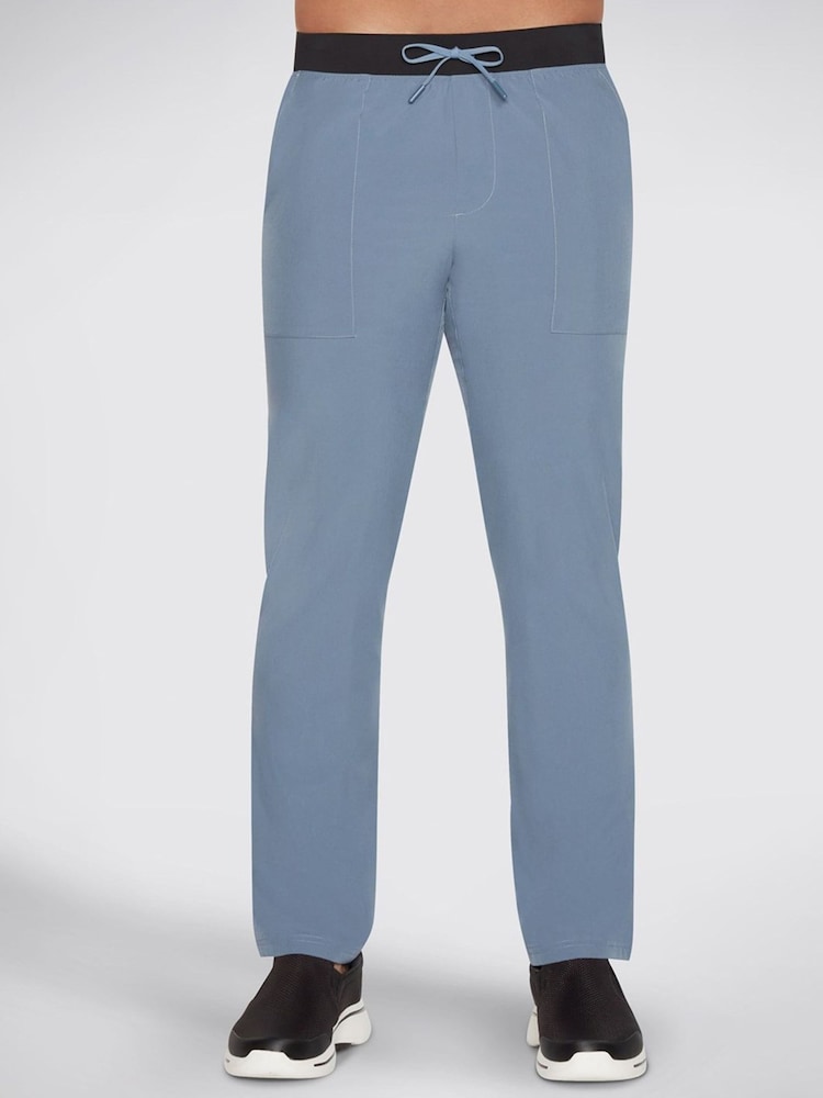 Skechers Blue Gowalk Motion Skechweave Trousers - Image 1 of 3