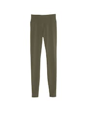 Victoria's Secret PINK Olive Green Cotton Leggings - Image 3 of 3