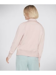 Skechers Pink Hoodless Hoodie Diamond Jacket - Image 2 of 2