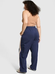 Victoria's Secret PINK Midnight Navy Blue Wide Leg Fleece Joggers - Image 2 of 3