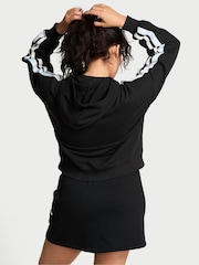 Victoria's Secret PINK Black Pullover Fleece Hoodie - Image 2 of 4
