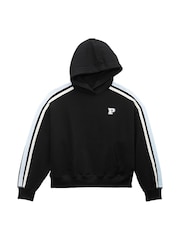 Victoria's Secret PINK Black Pullover Fleece Hoodie - Image 4 of 4