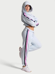 Victoria's Secret PINK Hydrangea Blue Cuffed Fleece Joggers - Image 3 of 4