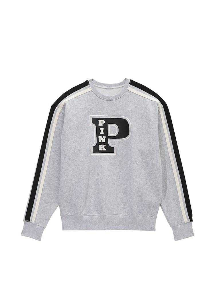 Victoria's Secret PINK Medium Heather Grey Sweatshirt - Image 3 of 3