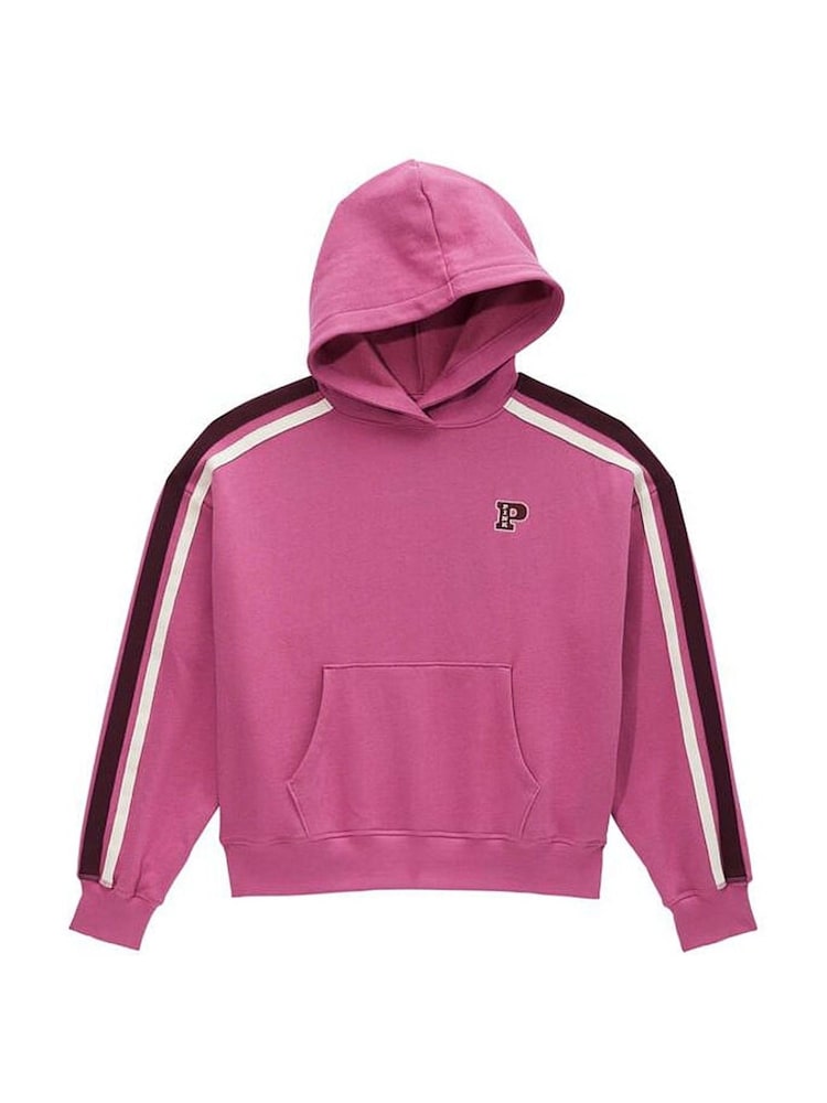 Victoria's Secret PINK Pink Violet Pullover Fleece Hoodie - Image 4 of 4 Victoria's Secret PINK Pink Violet Pullover Fleece Hoodie - Image 4 of 4