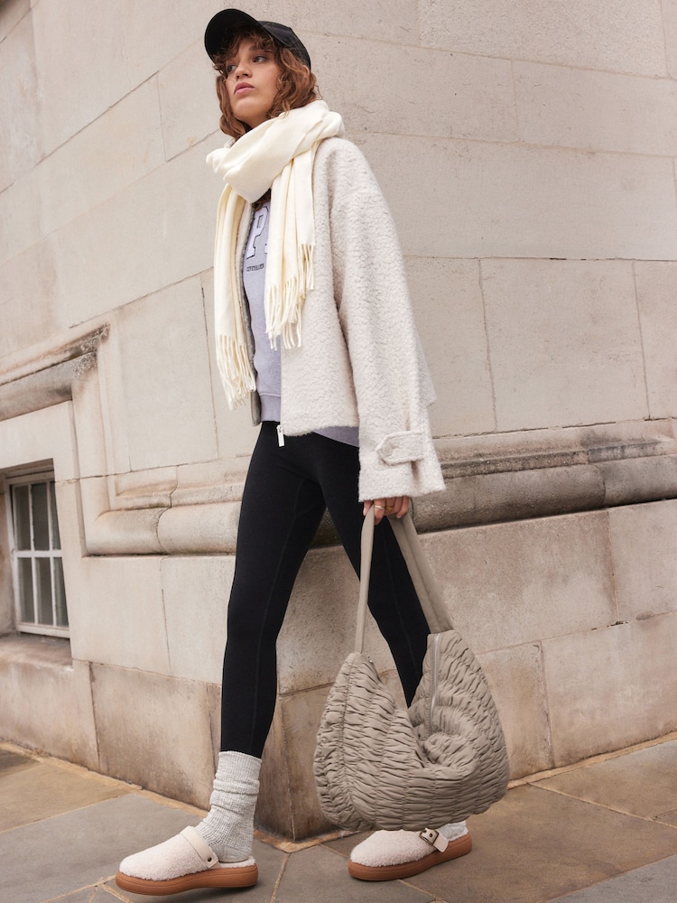 Ecru Cream Super Soft Midweight Scarf - Image 2 of 7