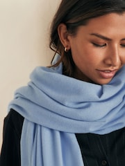 Blue Super Soft Midweight Scarf - Image 2 of 5