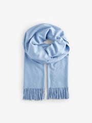 Blue Super Soft Midweight Scarf - Image 3 of 5