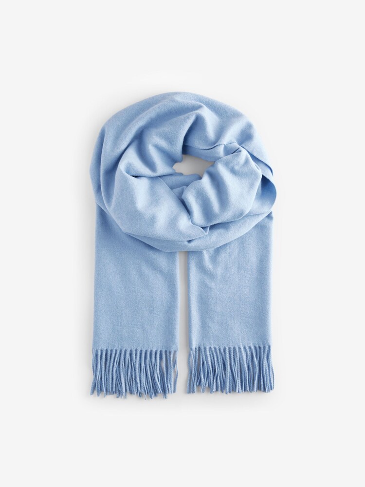 Blue Super Soft Midweight Scarf - Image 3 of 5