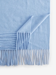 Blue Super Soft Midweight Scarf - Image 5 of 5