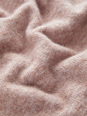 Oatmeal Roll Neck Shirt Back Poncho - Image 7 of 7