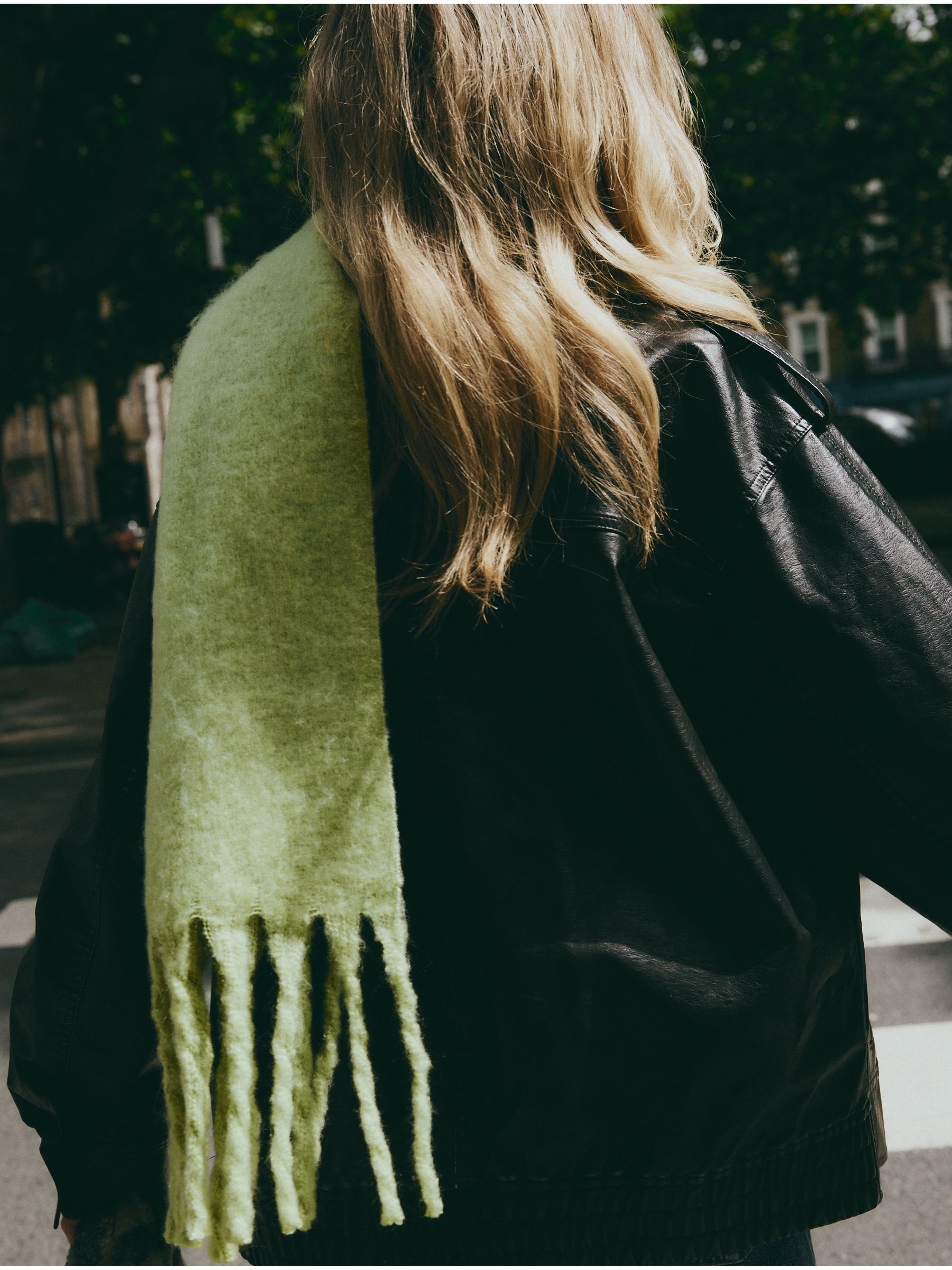 Dark green blanket scarf discount