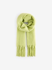 Lime Green Heavyweight Blanket Scarf - Image 6 of 8