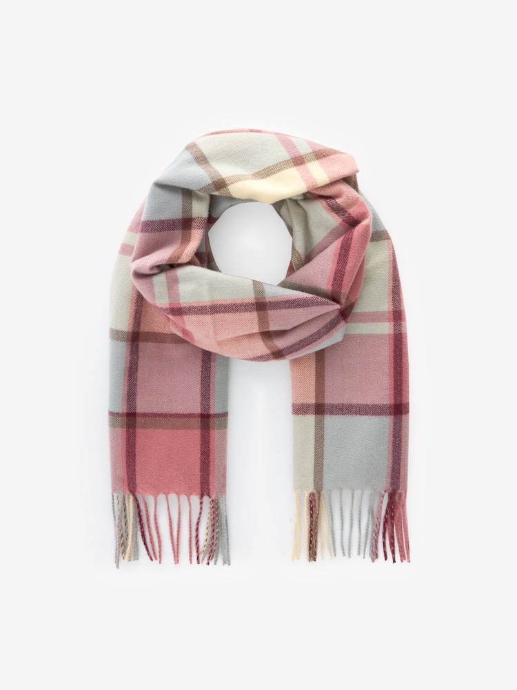 Pretty Pink Check - Bufanda de grosor medio - Imagen 1 de 3